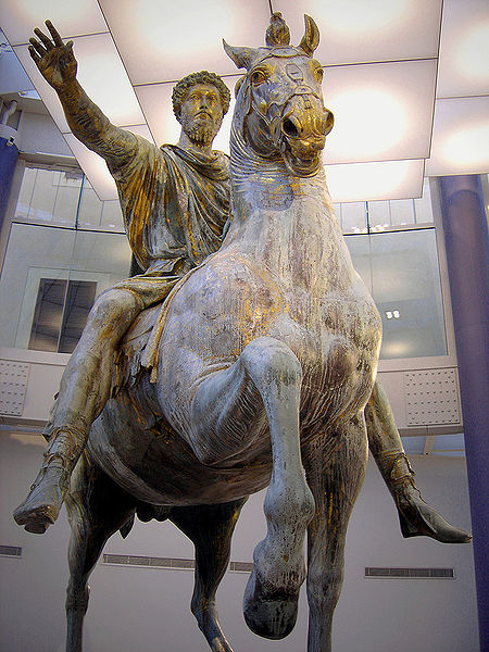 marco aurelio estátua museu do Capitólio Roma